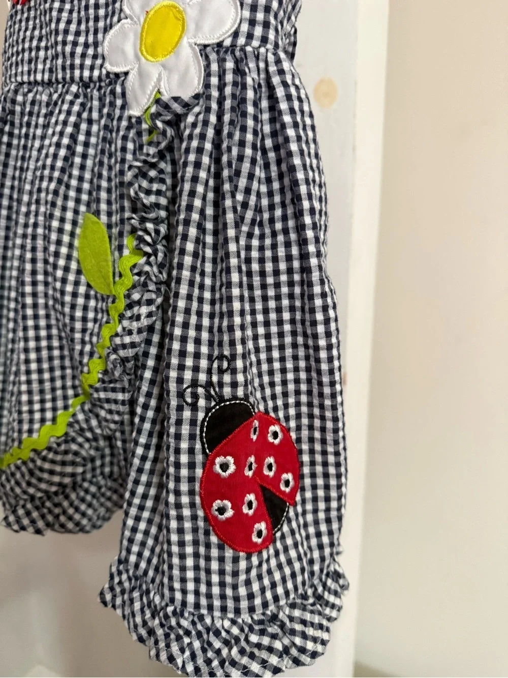 Emily Rose Lady Bug Sundress & Diaper Cover